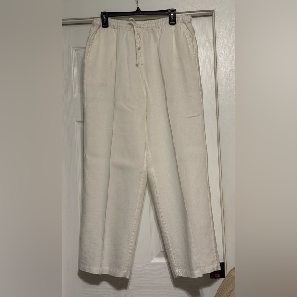Rails Emmie  Linen White Pants